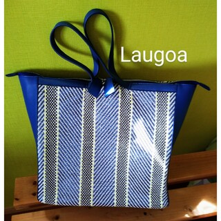 ラウゴア(Laugoa)の新品　ラウゴア Laugoa 青blue(トートバッグ)