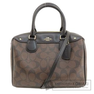 コーチ(COACH)のCOACH F58312 シグネチャー 2WAY ハンドバッグ PVC レディース(ハンドバッグ)