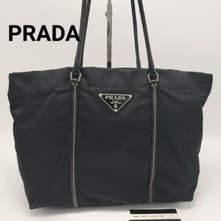 PRADA - 極美品✨プラダ　トートバッグ　ブラック　黒