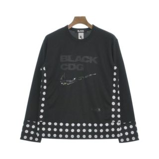 ブラックコムデギャルソン(BLACK COMME des GARCONS)のBLACK COMME des GARCONS Tシャツ・カットソー L 黒 【古着】【中古】(Tシャツ/カットソー(半袖/袖なし))