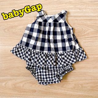 ベビーギャップ(babyGAP)の《babyGap》ギンガムチェック　セットアップ　0〜3M(シャツ/カットソー)