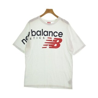 ニューバランス(New Balance)のNew Balance ニューバランス Tシャツ・カットソー L 白 【古着】【中古】(Tシャツ/カットソー(半袖/袖なし))