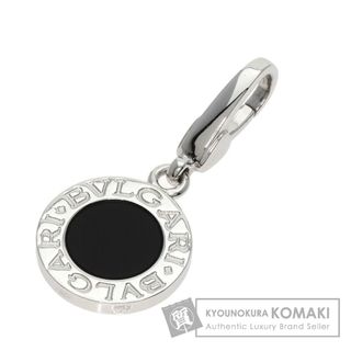 ブルガリ(BVLGARI)のBVLGARI ブルガリブルガリ オニキス ブローチ K18WG レディース(ブローチ/コサージュ)