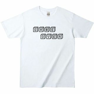 ギルタン(GILDAN)のTW-081  GAME OVER ゲームオーバー(Tシャツ/カットソー(半袖/袖なし))