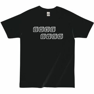 ギルタン(GILDAN)の TB-081 GAME OVER ゲームオーバー(Tシャツ/カットソー(半袖/袖なし))