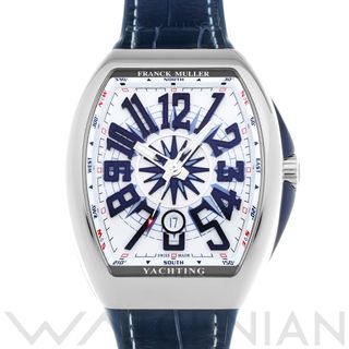 FRANCK MULLER - 中古 フランクミュラー FRANCK MULLER V45SCDTYACHTING ホワイト メンズ 腕時計