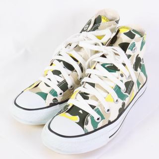 コンバース(CONVERSE)のCONVERSE　コンバース　スニーカー　ハイカットスニーカー　カモフラージュ　23.0(スニーカー)