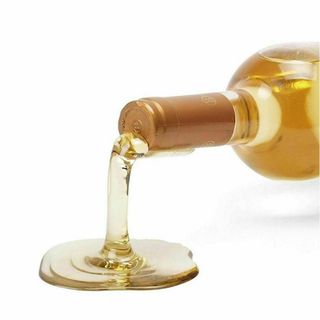 ワイン ボトルホルダー ディスプレイ オブジェ 白ワイン spilledwine(ワイン)