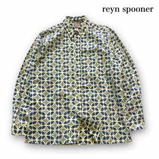 Reyn Spooner - 【reyn spooner】90s レインスプーナー 限定復刻 長袖アロハシャツ