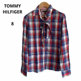 トミーヒルフィガー(TOMMY HILFIGER)の美品 TOMMY HILFIGER トミーヒルフィガー 長袖 シャツ 8(シャツ/ブラウス(長袖/七分))