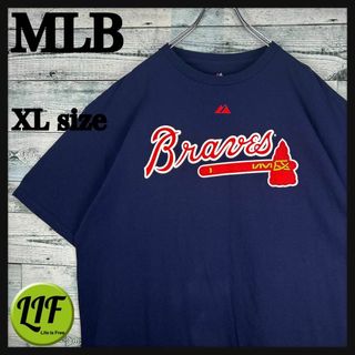 メジャーリーグベースボール(MLB)のマジェスティック MLB プリントチームロゴ フレーブス Tシャツ XL(Tシャツ/カットソー(半袖/袖なし))