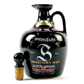 スプリングバンク SPRINGBANK 12年 キャンベルタウン 陶器ボトル 750ml(ウイスキー)