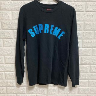 Supreme - supreme アーチロゴ　ロングスリーブ　ロンT Tシャツ　シュプ　古着