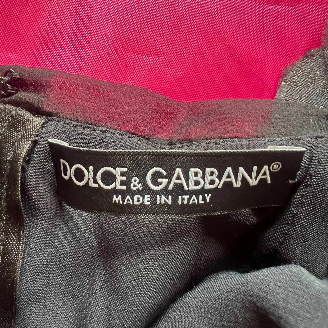 DOLCE&GABBANA - 【美品】DOLCE&GABBANA スパンコールロング DOLCE&GABBANA - 【美品】DOLCE&GABBANA スパンコールロング