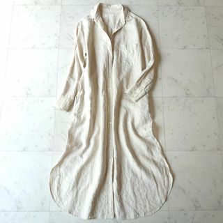 プラージュ(Plage)のPlage プラージュ 19SS リネン 製品洗い ロング ワンピース 手洗い可(ロングワンピース/マキシワンピース)