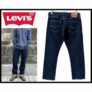 リーバイス(Levi's)のG② リーバイス 501 ストレート ワンウォッシュ デニム パンツ W34(デニム/ジーンズ)