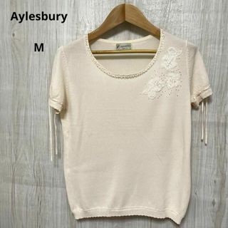 アリスバーリー(Aylesbury)の美品 Aylesbury アリスバーリー トップス 半袖 M おしゃれ(カットソー(半袖/袖なし))