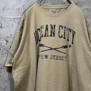 OCEAN CITY オール USA輸入 スレ加工 ビック Tシャツ(Tシャツ/カットソー(半袖/袖なし))