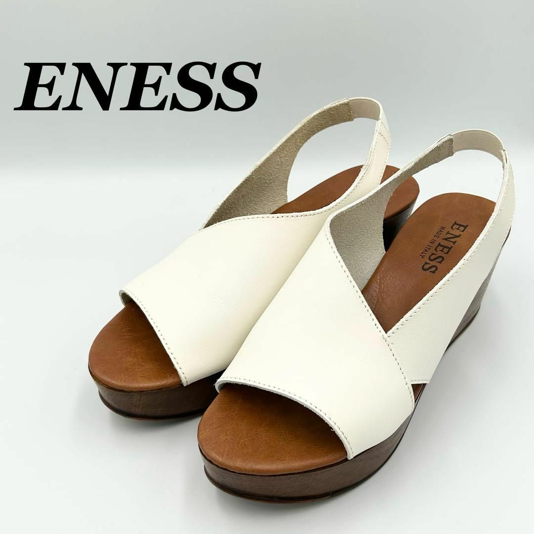 ENESS - ENESS エネス サイドVカット サンダル 23.5㎝の通販 by ENESS - ENESS エネス サイドVカット サンダル 23.5㎝の通販 by