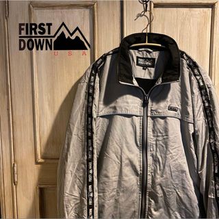 FIRST DOWN - FIRST DOWN／ファーストダウン ナイロンジャケット 人気 Mサイズ