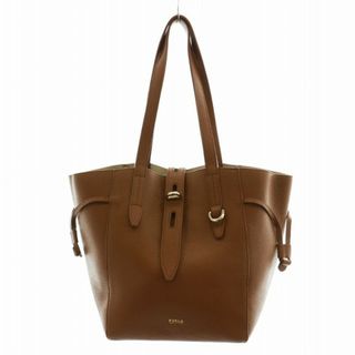 Furla - フルラ net トートバッグ ハンドバッグ ショルダーバッグ レザー 茶