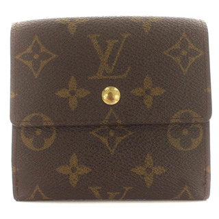 ルイヴィトン(LOUIS VUITTON)のルイヴィトン モノグラム ポルトモネ ビエ カルトクレディ 茶 M61652(財布)