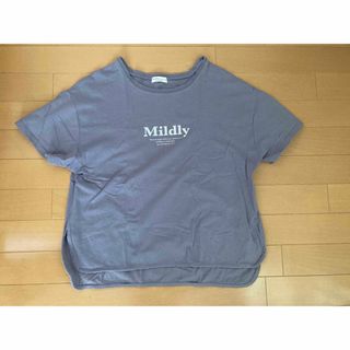 earth music & ecology - 【レディース夏物】アースミュージック★半袖 ロゴTシャツ★フリーサイズ