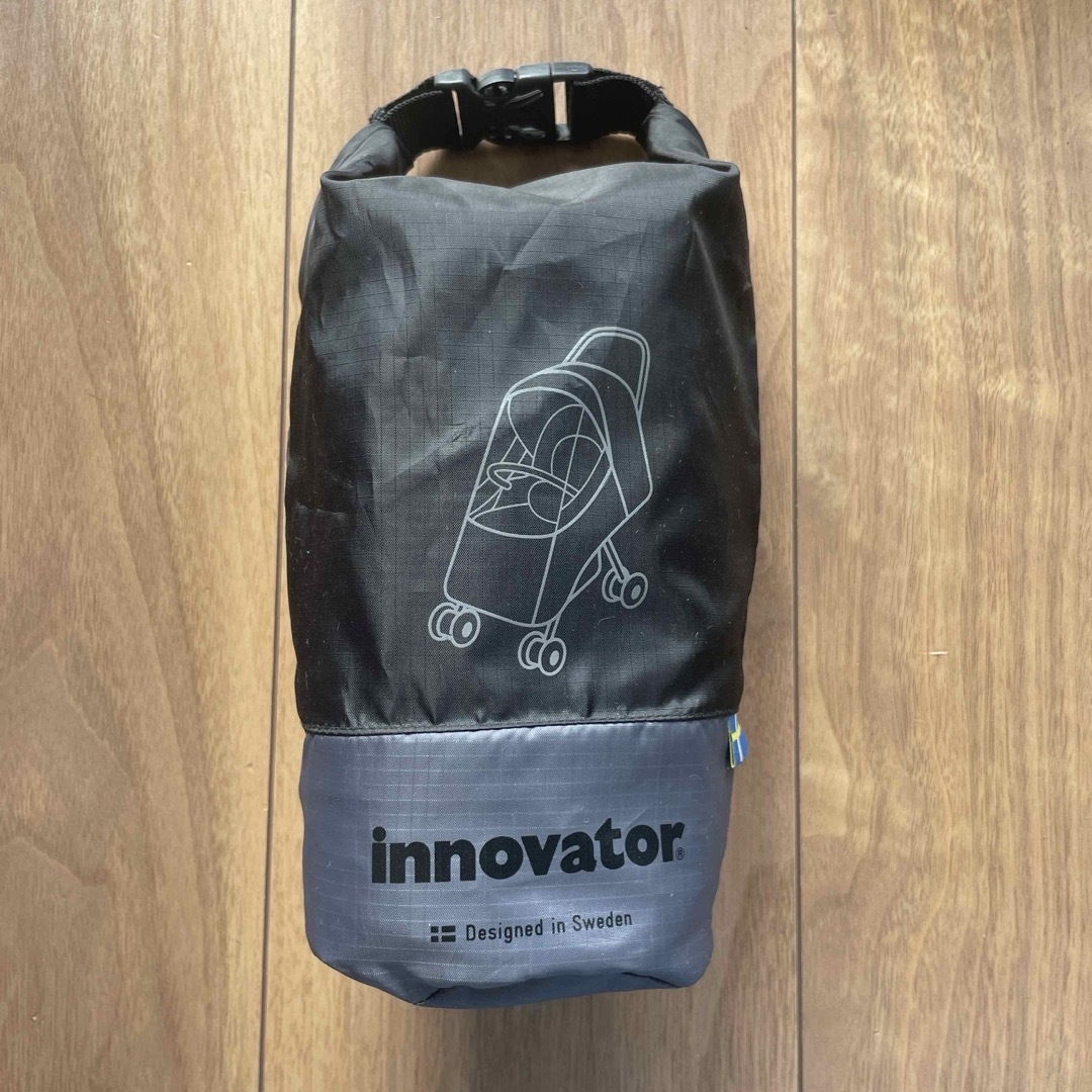 innovator(イノベイター)のベビーカーレインカバー【innovator】 キッズ/ベビー/マタニティの外出/移動用品(ベビーカー用レインカバー)の商品写真