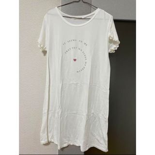 ジェラートピケ(gelato pique)の【即購入OK】ジェラピケ ロングTシャツ ルームウェア 半袖Tシャツ(ルームウェア)