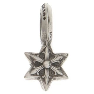 クロムハーツ(Chrome Hearts)のCHROME HEARTS クロムハーツ STACK STAR スタースタックチャーム シルバーネックレストップ(ネックレス)