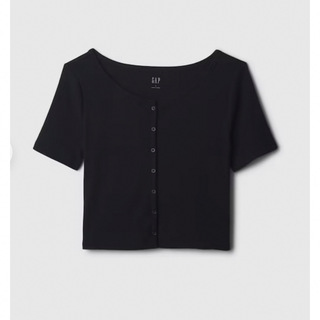 ギャップ(GAP)のGAP クロップドTシャツ(Tシャツ(半袖/袖なし))