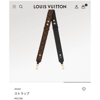 ルイヴィトン(LOUIS VUITTON)のLOUIS VUITTON/ルイヴィトン モノグラム レザーショルダーストラップ(ショルダーバッグ)