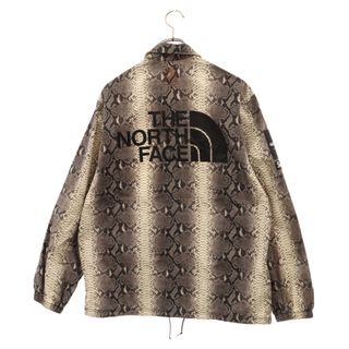 シュプリーム(Supreme)のSUPREME シュプリーム 18SS ×THE NORTH FACE ザノースフェイス Snakeskin Taped Seam Coaches Jacket スネークスキン ナイロンコーチジャケット グレー NP11803I(ナイロンジャケット)