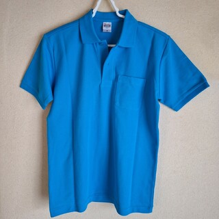 半袖　鹿の子ポロシャツ　メンズレディース(Tシャツ/カットソー(半袖/袖なし))