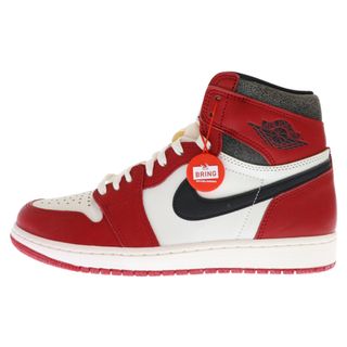 ナイキ(NIKE)のNIKE ナイキ AIR JORDAN 1 RETRO HIGH OG エアジョーダン1 ハイカットスニーカー ホワイト/レッド US9/27cm DZ5485-612(スニーカー)