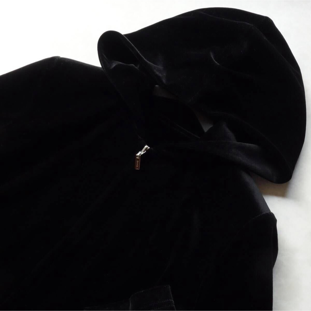 VELOUR NOIR 40 パーカー ブラックベルベット FOXEY VELOUR NOIR 40 パーカー ブラックベルベット FOXEY