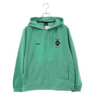 エフシーアールビー(F.C.R.B.)のF.C.R.B./F.C.Real Bristol/FCRB エフシーアールビー/エフシーレアルブリストル 22SS LOGO APPLIQUE PULLOVER HOODED ロゴアップリケ プルオーバーナイロンパーカー グリーン FCRB-220069(マウンテンパーカー)