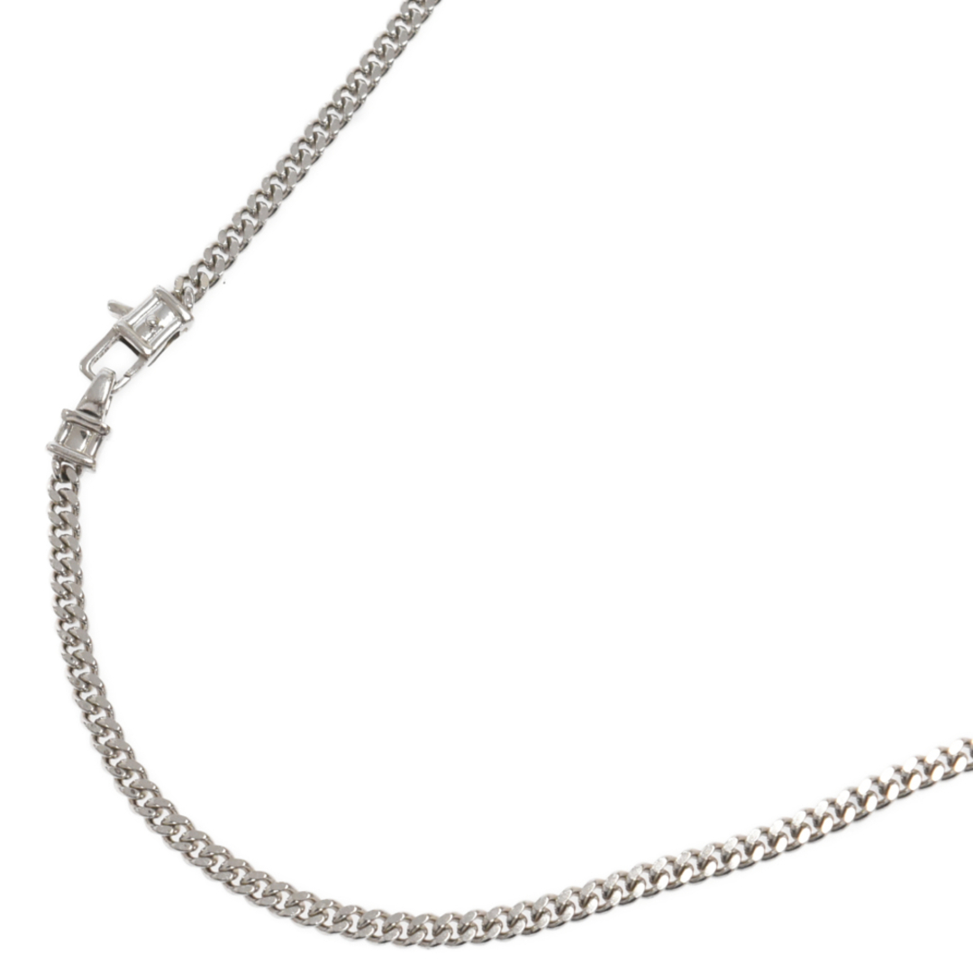 TOMWOOD トムウッド Curb Chain M 20.5 inches カーブチェーンネックレス シルバー メンズのアクセサリー(ネックレス)の商品写真