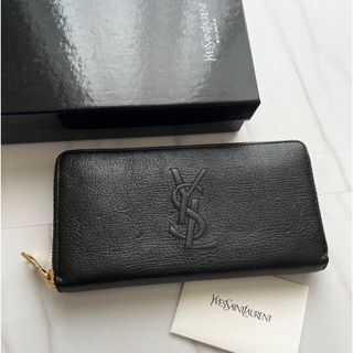 Yves Saint Laurent - 402 極上美品 イヴサンローラン 長財布 ラウンドファスナー