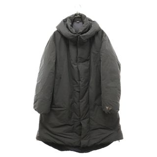 ワイスリー(Y-3)のY-3 ワイスリー CH2 SUEDED POLY DOWN JACKET スエードポリダウン ロングダウンコート HB3335 ブラック(フライトジャケット)