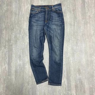 Nudie Jeans - ジーンズ デニムパンツ ヌーディージーンズ 革パッチ W27 L28