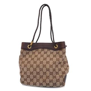 グッチ(Gucci)の★SALE 【4ib1250】グッチ ハンドバッグ/GGキャンバス/109143/キャンバス/ブラウン/ゴールド金具 【中古】 レディース(ハンドバッグ)