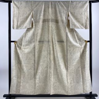 小紋 身丈157cm 裄丈62.5cm 正絹 優品 【中古】(着物)