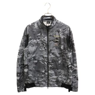 F.C.R.B./F.C.Real Bristol/FCRB エフシーアールビー/エフシーレアルブリストル ×NIKE Camo Revolution Jacket 716127-011 ナイキ カモフラ総柄 ジップアップジャケット グレーカモ