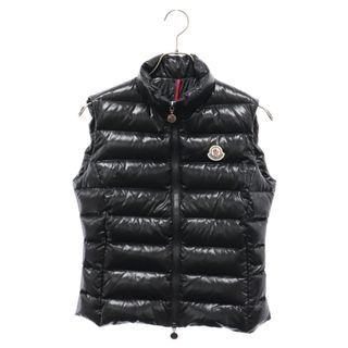 モンクレール(MONCLER)のMONCLER モンクレール GHANY A20934830105 ガーニージレ ナイロンベストダウン ブラック(ダウンベスト)