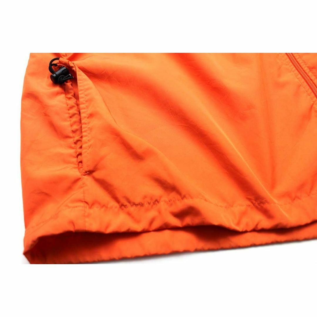 Eddie Bauer(エディーバウアー)のEddieBauerエディーバウアー ロゴ刺繍 ナイロンジャケット オレンジ XL★アウトドア キャンプ ワンポイント オーバーサイズ ビッグサイズ メンズのジャケット/アウター(ナイロンジャケット)の商品写真