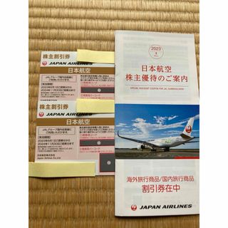 ジャル(ニホンコウクウ)(JAL(日本航空))のJAL 株主優待券　2枚 (航空券)