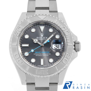ロレックス(ROLEX)のロレックス ヨットマスター ロレジウム 116622 スレート (ダークロジウム/グレー) ランダム番 メンズ 中古 腕時計(腕時計(アナログ))