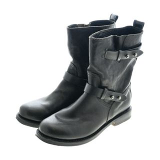 ラグアンドボーン(Rag & Bone)のrag & bone ラグアンドボーン ブーツ EU37(23.5cm位) 黒 【古着】【中古】(ブーツ)