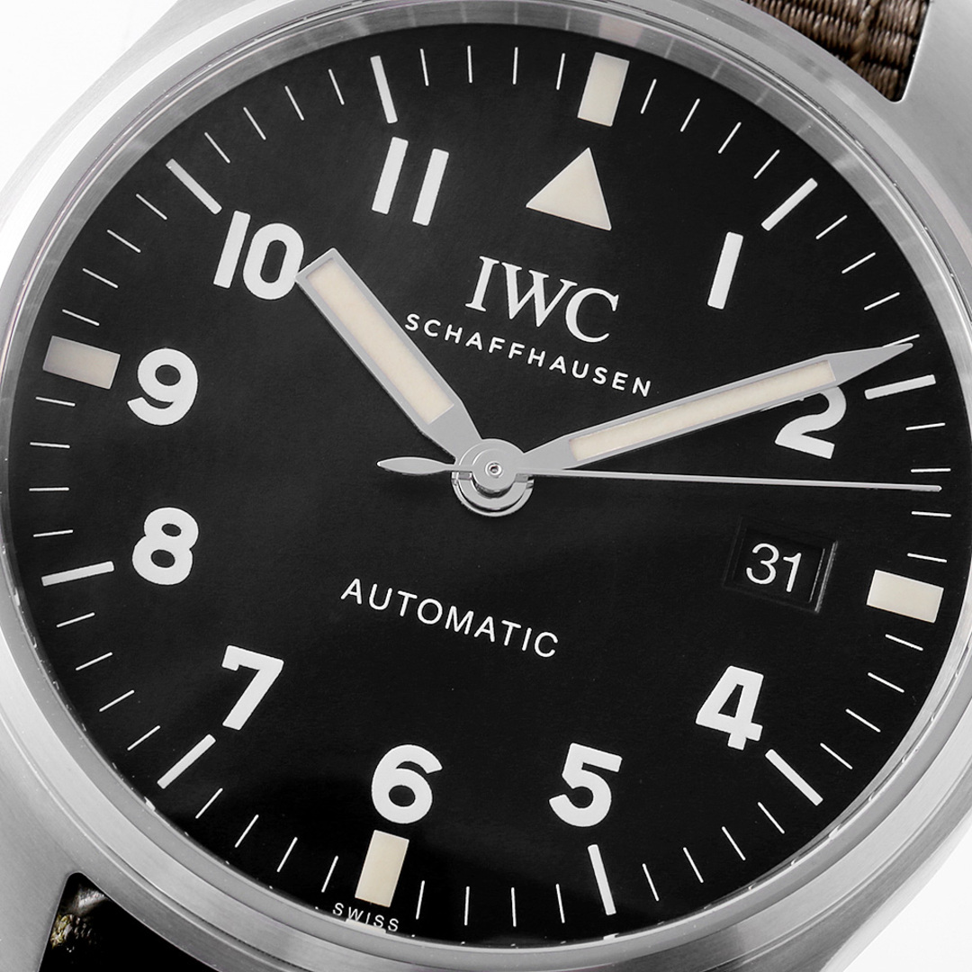 IWC(インターナショナルウォッチカンパニー)のIWC パイロットウォッチマーク18 トリビュートトゥマーク11 1948本限定 IW327007 メンズ 中古 腕時計 メンズの時計(腕時計(アナログ))の商品写真